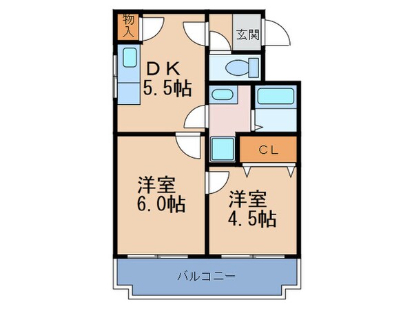 メゾン千舟の物件間取画像